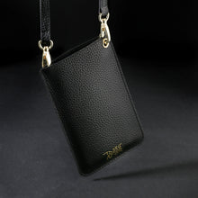 Load image into Gallery viewer, shoptannerie Black Phone Bag - shoptannerie