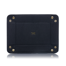 Load image into Gallery viewer, shoptannerie Navy Blue Leather Tray - shoptannerie