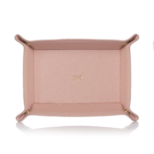 shoptannerie Pink Leather Tray - shoptannerie