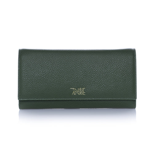 shoptannerie Green travel wallet - shoptannerie