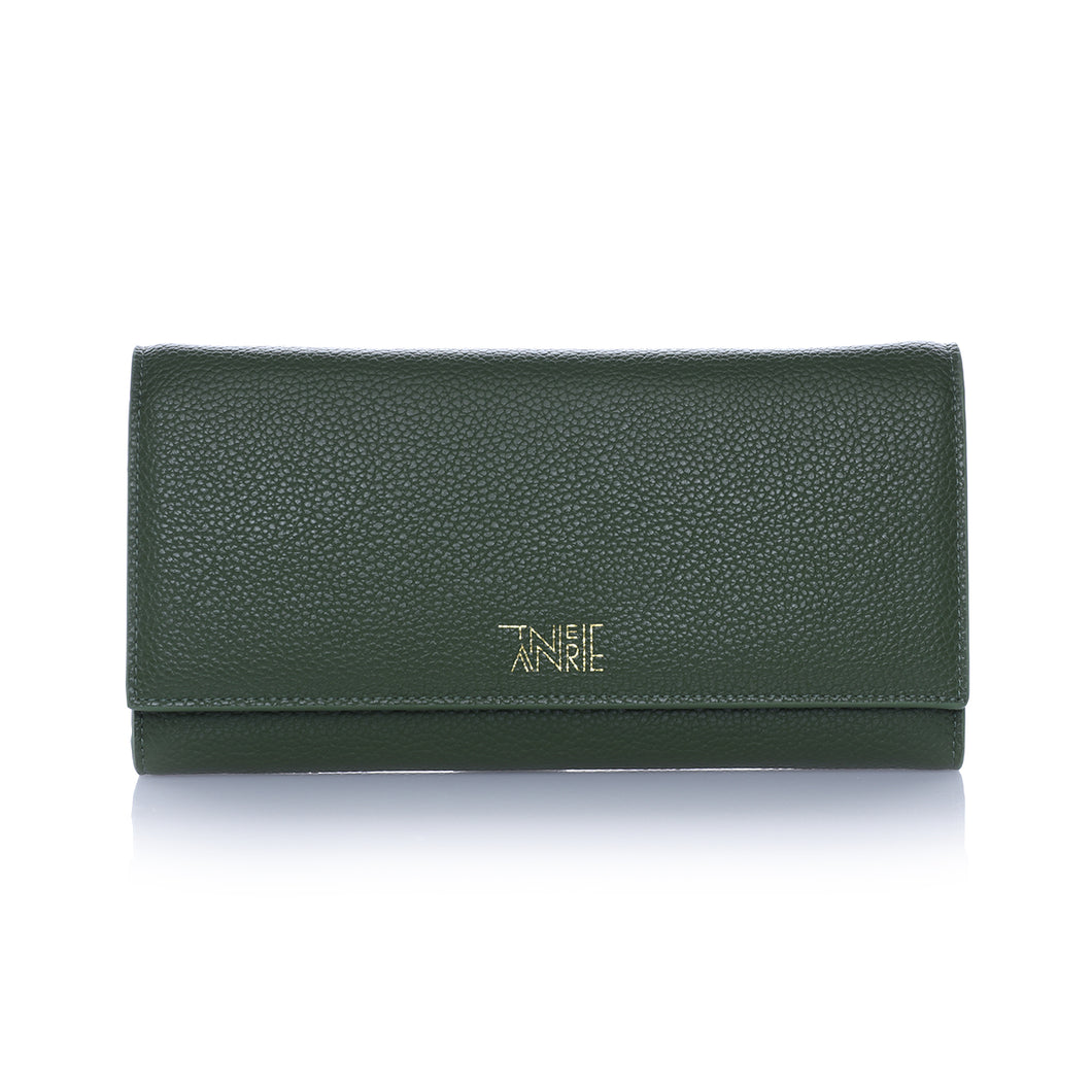 shoptannerie Green travel wallet - shoptannerie