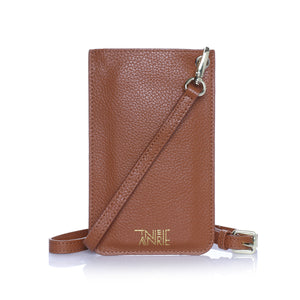 shoptannerie Brown Phone Bag - shoptannerie