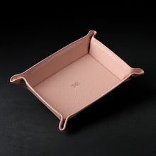 Load image into Gallery viewer, shoptannerie Pink Leather Tray - shoptannerie