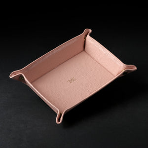 shoptannerie Pink Leather Tray - shoptannerie