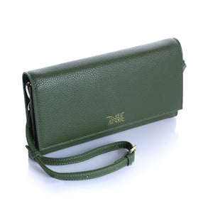 shoptannerie Green travel wallet - shoptannerie