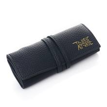 Load image into Gallery viewer, shoptannerie Navy Blue Jewelry Roll - shoptannerie