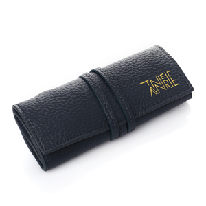 shoptannerie Navy Blue Jewelry Roll - shoptannerie