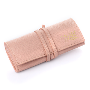 shoptannerie Pink Jewelry Roll - shoptannerie