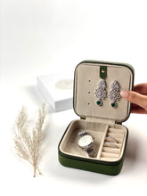 Load image into Gallery viewer, shoptannerie Jewelry Case Olive Jewelry Case - shoptannerie