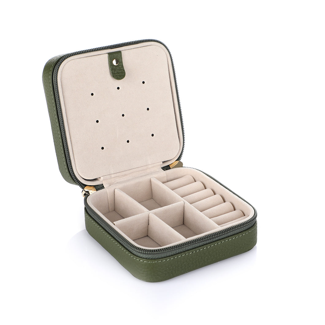 shoptannerie Jewelry Case Olive Jewelry Case - shoptannerie