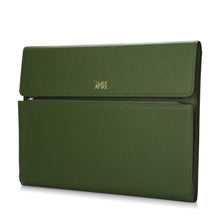 Load image into Gallery viewer, shoptannerie Green Laptop Bag - shoptannerie