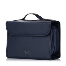 Load image into Gallery viewer, shoptannerie Navy Blue Hanging Washbag - shoptannerie