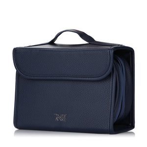 shoptannerie Navy Blue Hanging Washbag - shoptannerie