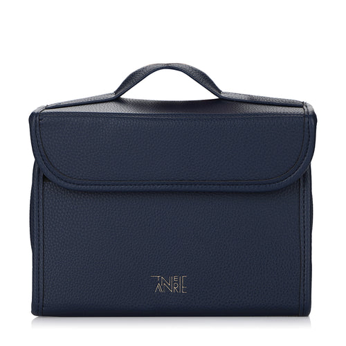 shoptannerie Navy Blue Hanging Washbag - shoptannerie