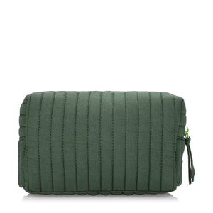 shoptannerie Green Cotton Cosmetic Bag - shoptannerie