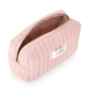 shoptannerie Pink Cotton Cosmetic Bag - shoptannerie